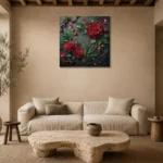 Premium Wall Art Kare Html Edition – FKOWERWALL0826062 presented in a sophisticated home setting