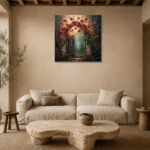 Premium Wall Art Kare Html Edition – FKOWERWALL0826063 presented in a sophisticated home setting