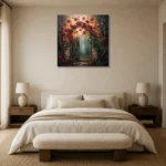Premium Wall Art Kare Html Edition – FKOWERWALL0826063 showcased in an elegant minimalist interior