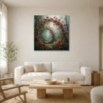 Premium Wall Art Yatay Html Edition – FKOWERWALL0826065 styled in a refined neutral interior