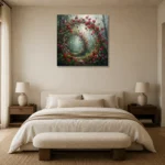 Premium Wall Art Yatay Html Edition – FKOWERWALL0826065 showcased in an elegant minimalist interior