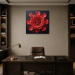 Premium Wall Art Kare Html Edition – FKOWERWALL0826070 displayed in a contemporary gallery-inspired room