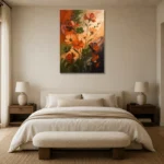 Premium Wall Art Dikey Html Edition – FKOWERWALL0826076 showcased in an elegant minimalist interior
