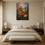 Premium Wall Art Dikey Html Edition – FKOWERWALL0826078 showcased in an elegant minimalist interior