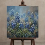 Premium Wall Art Kare Html Edition – FKOWERWALL0826080 displayed on a studio easel