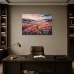 Premium Wall Art Yatay Html Edition – FKOWERWALL0826082 displayed in a contemporary gallery-inspired room