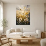 Premium Wall Art Dikey Html Edition – FKOWERWALL0826085 styled in a refined neutral interior