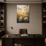 Premium Wall Art Dikey Html Edition – FKOWERWALL0826085 displayed in a contemporary gallery-inspired room