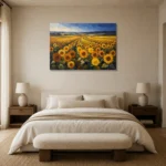 Premium Wall Art Yatay Html Edition – FKOWERWALL0826091 showcased in an elegant minimalist interior