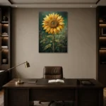 Premium Wall Art Dikey Html Edition – FKOWERWALL0826094 displayed in a contemporary gallery-inspired room