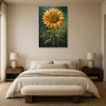 Premium Wall Art Dikey Html Edition – FKOWERWALL0826094 showcased in an elegant minimalist interior