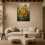 Premium Wall Art Dikey Html Edition – FKOWERWALL0826095 presented in a sophisticated home setting