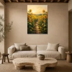 Premium Wall Art Dikey Html Edition – FKOWERWALL0826096 presented in a sophisticated home setting