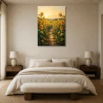 Premium Wall Art Dikey Html Edition – FKOWERWALL0826096 showcased in an elegant minimalist interior