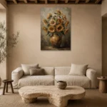 Premium Wall Art Dikey Html Edition – FKOWERWALL0826103 presented in a sophisticated home setting