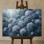 Premium Wall Art Yatay Html Edition – FKOWERWALL0826109 displayed on a studio easel