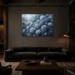 Premium Wall Art Yatay Html Edition – FKOWERWALL0826109 shown in a warm modern interior