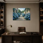 Premium Wall Art Yatay Html Edition – FKOWERWALL0826119 displayed in a contemporary gallery-inspired room
