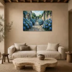Premium Wall Art Yatay Html Edition – FKOWERWALL0826119 presented in a sophisticated home setting