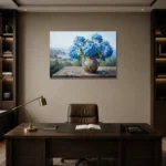 Premium Wall Art Yatay Html Edition – FKOWERWALL0826120 displayed in a contemporary gallery-inspired room