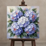 Premium Wall Art Kare Html Edition – FKOWERWALL0826124 displayed on a studio easel