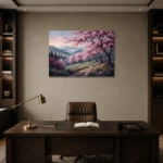 Premium Wall Art Yatay Html Edition – FKOWERWALL0826127 displayed in a contemporary gallery-inspired room