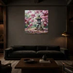 Premium Wall Art Kare Html Edition – FKOWERWALL0826135 shown in a warm modern interior