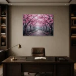 Premium Wall Art Yatay Html Edition – FKOWERWALL0826137 displayed in a contemporary gallery-inspired room