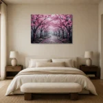 Premium Wall Art Yatay Html Edition – FKOWERWALL0826137 showcased in an elegant minimalist interior