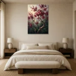 Premium Wall Art Dikey Html Edition – FKOWERWALL0826139 showcased in an elegant minimalist interior