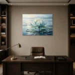 Premium Wall Art Yatay Html Edition – FKOWERWALL0826154 displayed in a contemporary gallery-inspired room