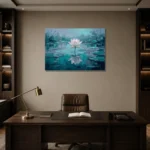 Premium Wall Art Yatay Html Edition – FKOWERWALL0826156 displayed in a contemporary gallery-inspired room