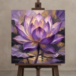 Premium Wall Art Kare Html Edition – FKOWERWALL0826160 displayed on a studio easel