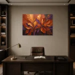 Premium Wall Art Yatay Html Edition – FKOWERWALL0826172 displayed in a contemporary gallery-inspired room