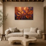Premium Wall Art Yatay Html Edition – FKOWERWALL0826172 presented in a sophisticated home setting