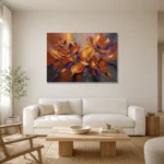 Premium Wall Art Yatay Html Edition – FKOWERWALL0826173 styled in a refined neutral interior