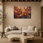 Premium Wall Art Yatay Html Edition – FKOWERWALL0826173 presented in a sophisticated home setting