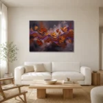 Premium Wall Art Yatay Html Edition – FKOWERWALL0826174 styled in a refined neutral interior