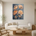 Premium Wall Art Dikey Html Edition – FKOWERWALL0826175 styled in a refined neutral interior