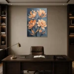 Premium Wall Art Dikey Html Edition – FKOWERWALL0826175 displayed in a contemporary gallery-inspired room