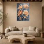 Premium Wall Art Dikey Html Edition – FKOWERWALL0826175 presented in a sophisticated home setting