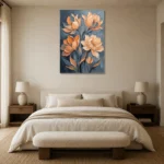 Premium Wall Art Dikey Html Edition – FKOWERWALL0826175 showcased in an elegant minimalist interior