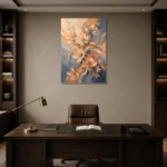 Premium Wall Art Dikey Html Edition – FKOWERWALL0826176 displayed in a contemporary gallery-inspired room