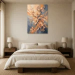 Premium Wall Art Dikey Html Edition – FKOWERWALL0826176 showcased in an elegant minimalist interior