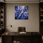 Premium Wall Art Kare Html Edition – FKOWERWALL0826179 displayed in a contemporary gallery-inspired room