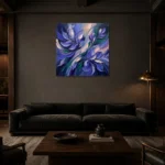 Premium Wall Art Kare Html Edition – FKOWERWALL0826179 shown in a warm modern interior