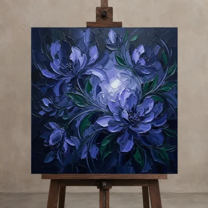Premium Wall Art Kare Html Edition – FKOWERWALL0826180 displayed on a studio easel