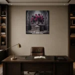 Premium Wall Art Kare Html Edition – GOTHIC0826027 displayed in a contemporary gallery-inspired room