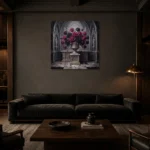 Premium Wall Art Kare Html Edition – GOTHIC0826027 shown in a warm modern interior