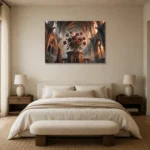 Premium Wall Art Yatay Html Edition – GOTHIC0826028 showcased in an elegant minimalist interior